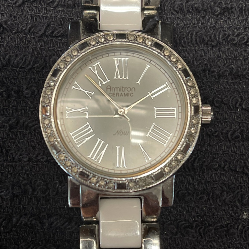 Armitron Now White Ceramic watch